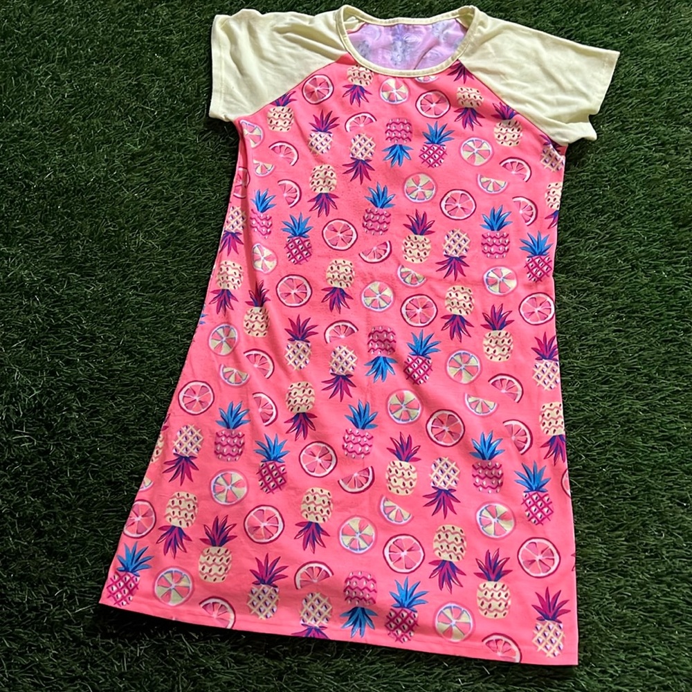 Girls Summer Print Nightgown